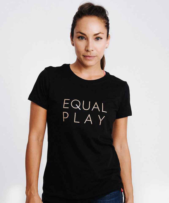 Equal Play Women's Soccer T Shirt