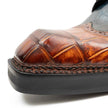 Exotic Crocodile Leather Derby Shoes