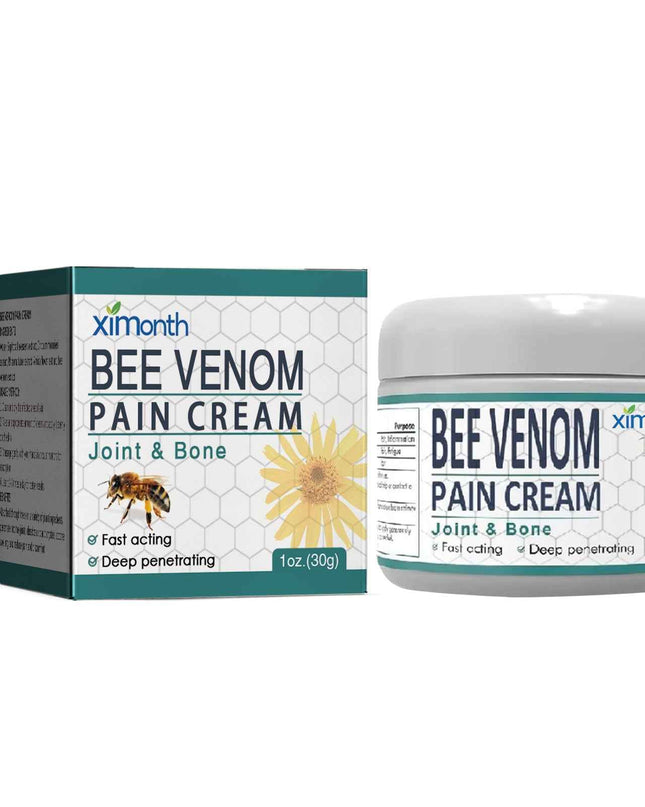 Ximonth Bee Venom Joint Cream, Relieves Hands Legs Bones Knees Lumbar Spine Sedentary Joint Pain Body Care Cream