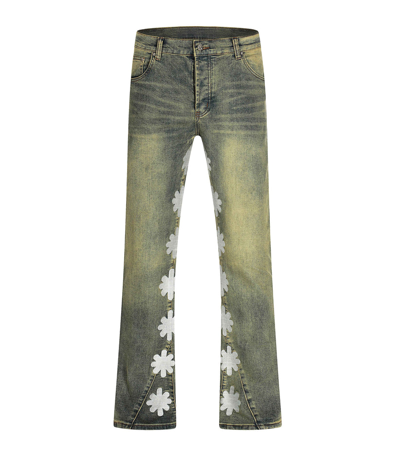 VINTAGE ASTERISK FLARE DENIM