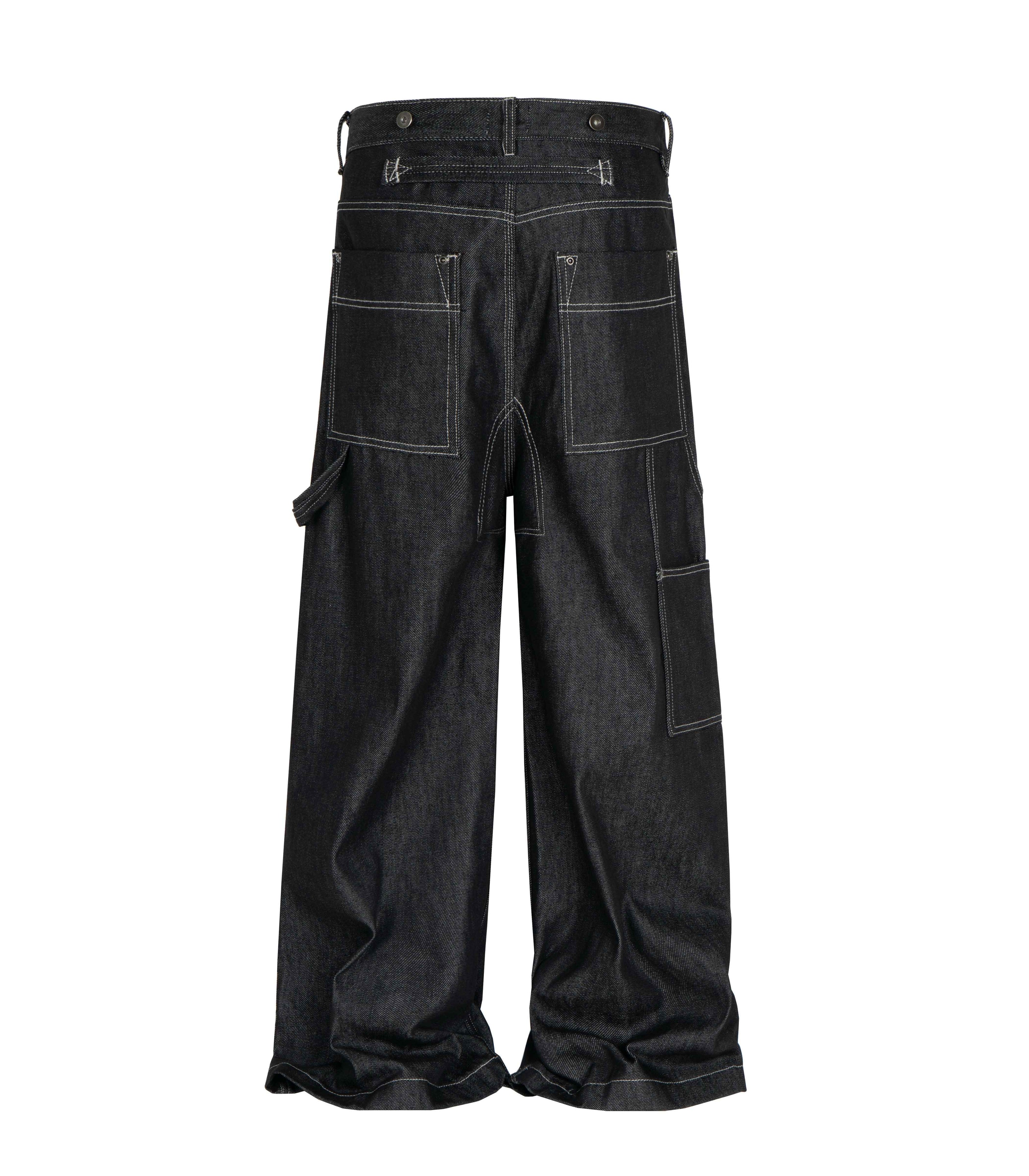 RAW CONTRAST DENIM
