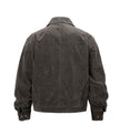 BROWN SUEDE WORK JACKET