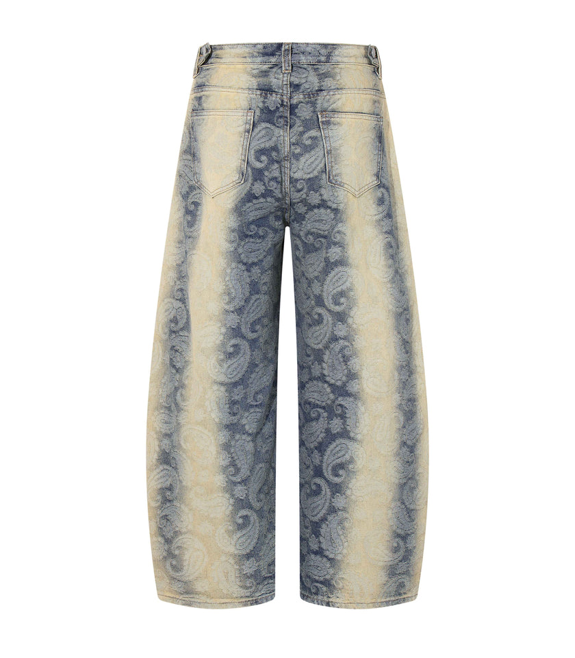 AZUL PAISLEY DENIM