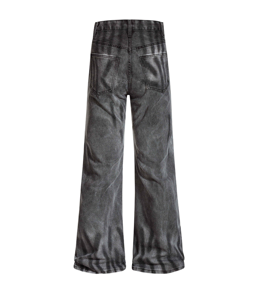GREY VINTAGE FLARE DENIM