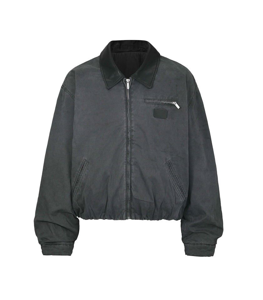 BLACK VINTAGE HUNTERS JACKET