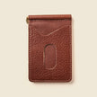 Money Clip Wallet - Chocolate