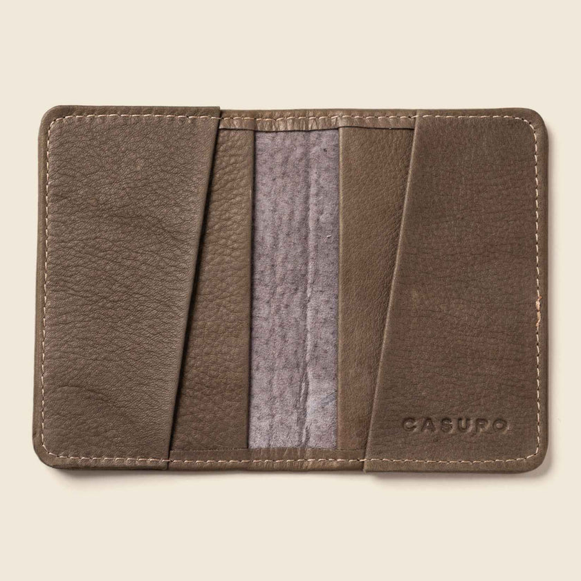 Compact Bifold with RFID Protection - Grey