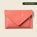 Mini Envelope Wallet With RFID protection - Pastel Pink