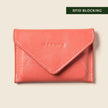 Mini Envelope Wallet With RFID protection - Pastel Pink