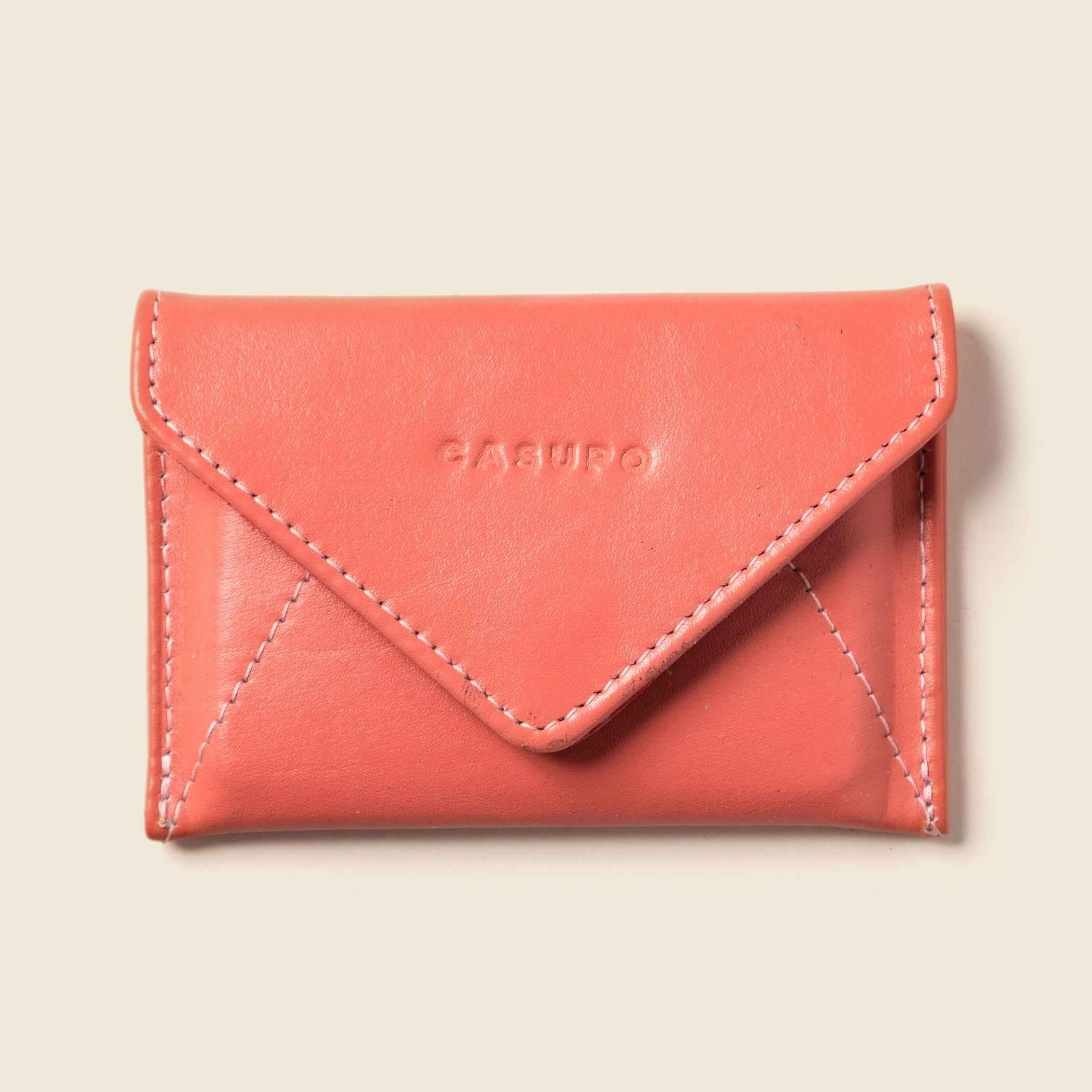 Mini Envelope Wallet With RFID protection - Pastel Pink