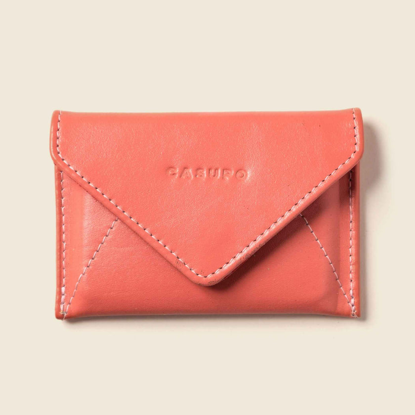 Mini Envelope Wallet With RFID protection - Pastel Pink