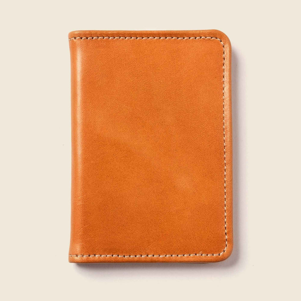 Compact Bifold with RFID Protection - Honey