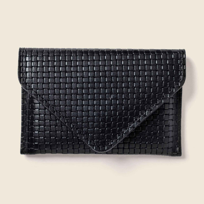 Mini Envelope Wallet With RFID protection - Black Limited Edition