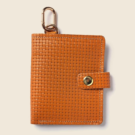 Wallet with Snap and Key Ring - Tan Limited Edition