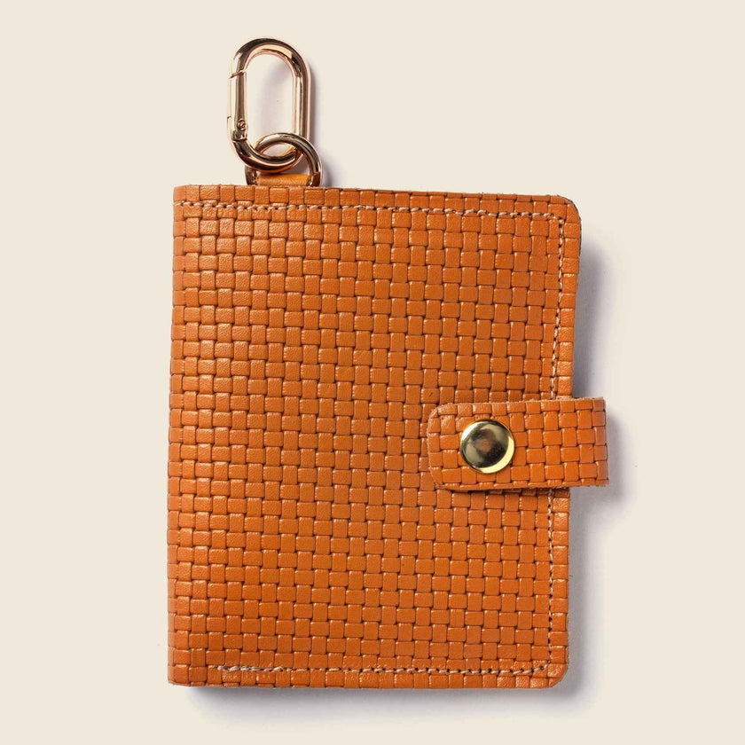 Wallet with Snap and Key Ring - Tan Limited Edition