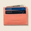 Slim Card Holder Wallet With RFID Protection - Pink