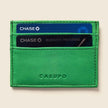 Slim Card Holder Wallet With RFID Protection - Green