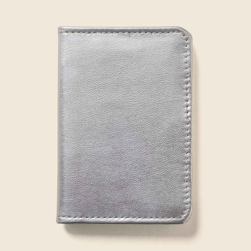 Compact Bifold with RFID Protection - Silver