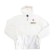 Happy Pockets Windbreaker Zip-Up Jacket (White)