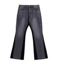 CHARCOAL SPLIT DENIM