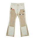SAND SPLIT PAINTERS DENIM