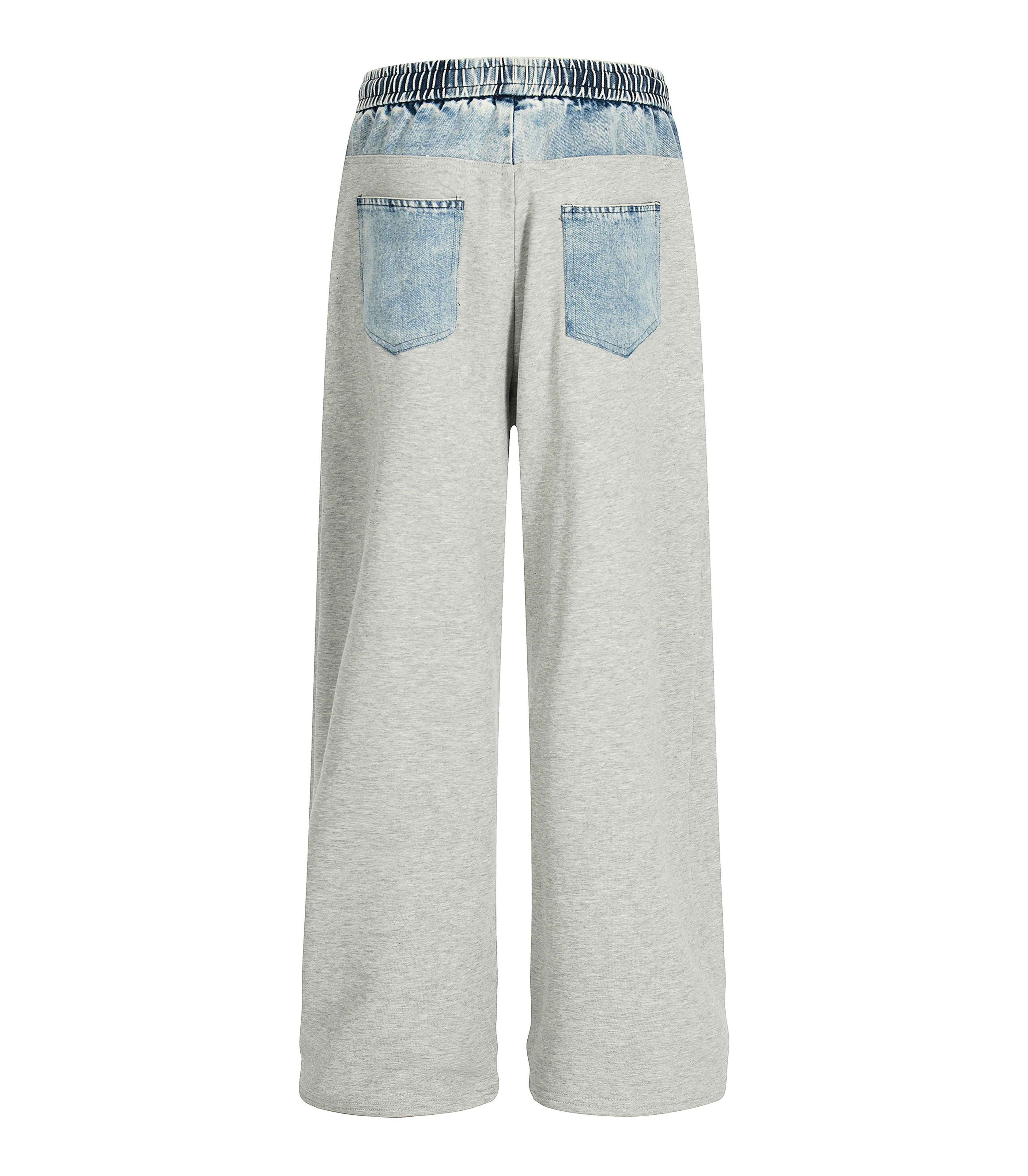 DENIM HEATHER SWEATPANTS