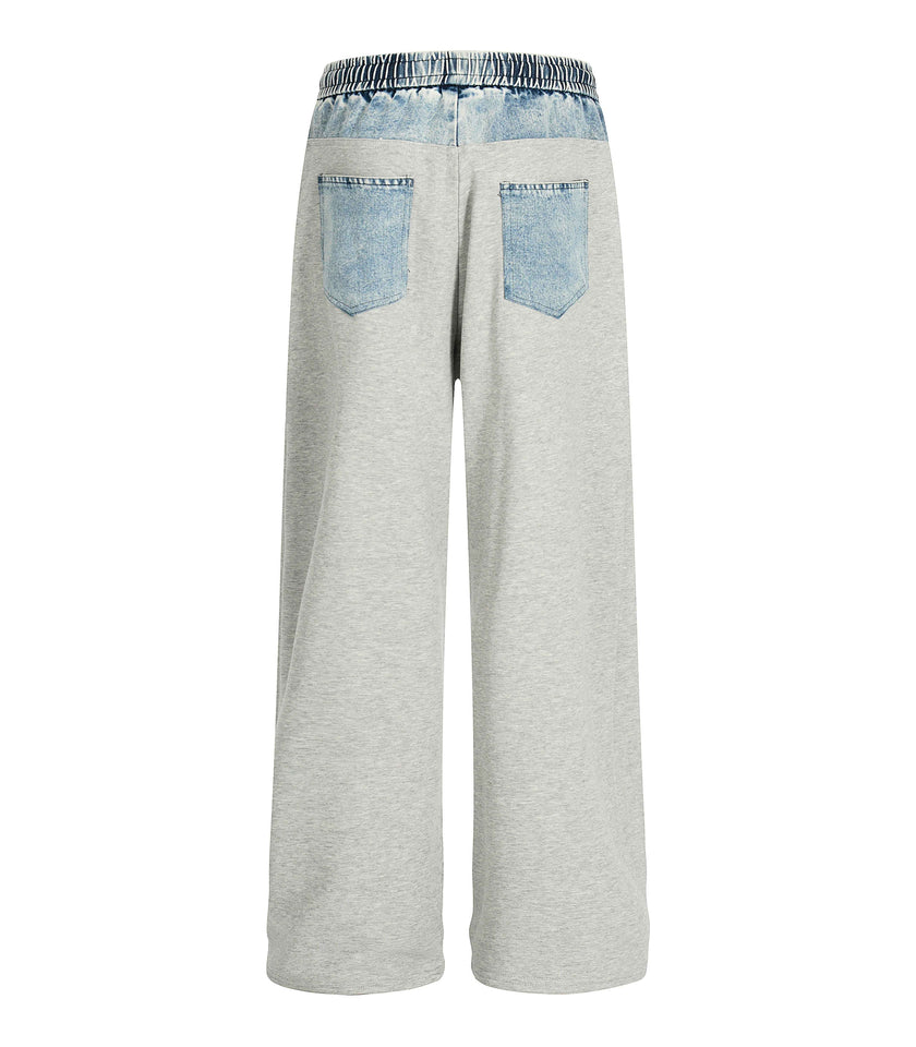 DENIM HEATHER SWEATPANTS