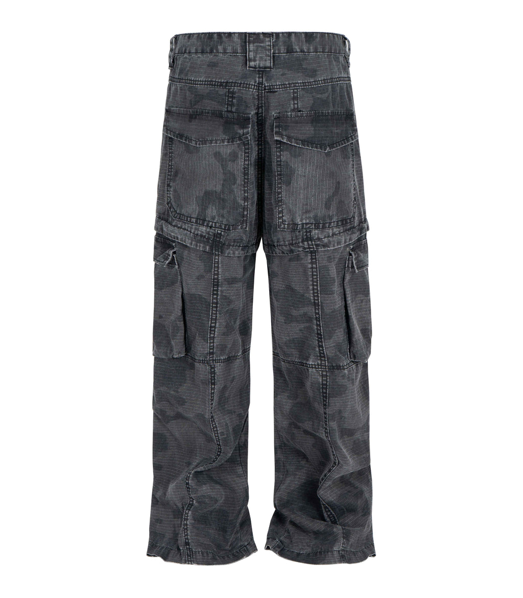 GHOST CAMO CARGO PANTS