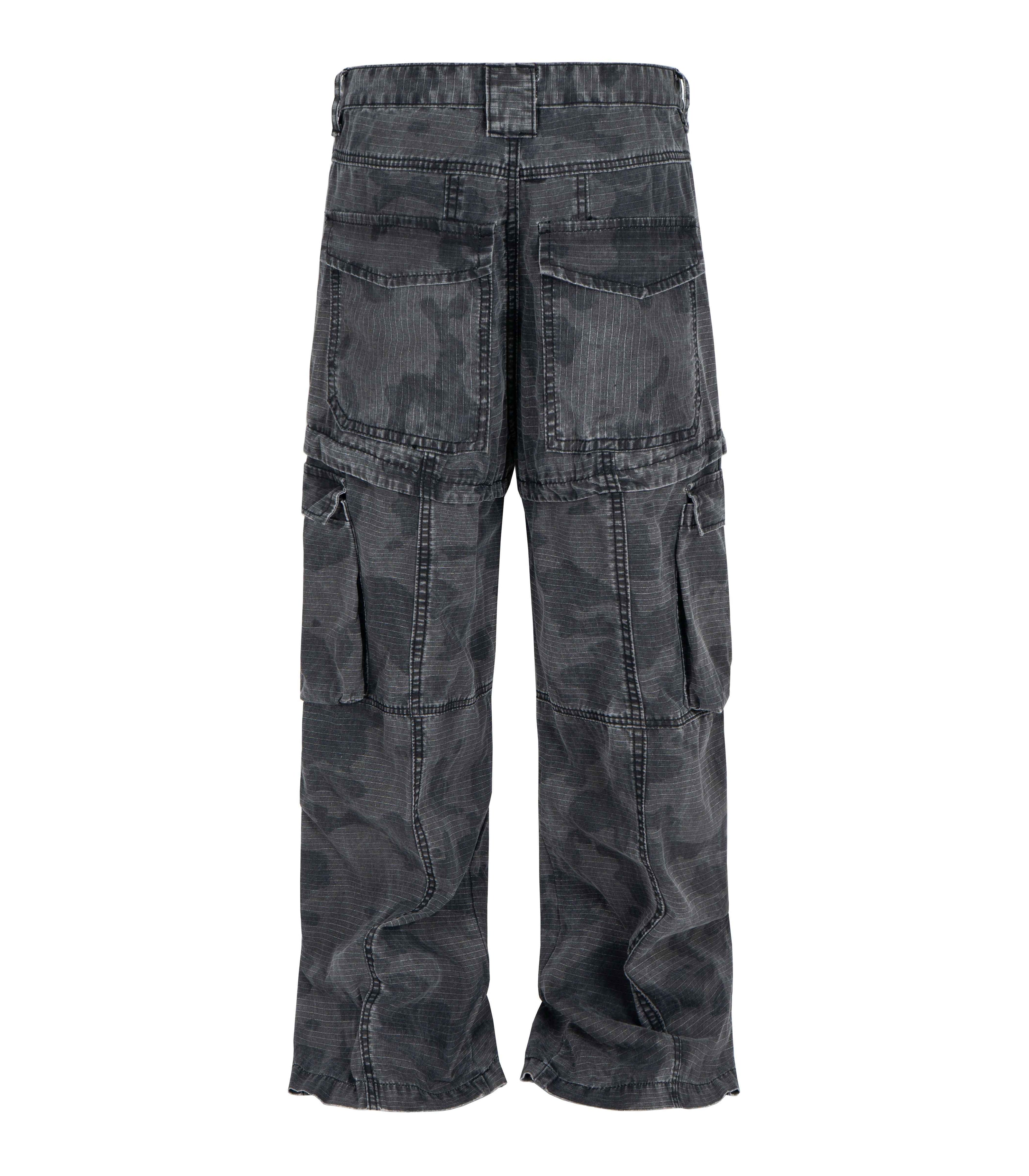 GHOST CAMO CARGO PANTS