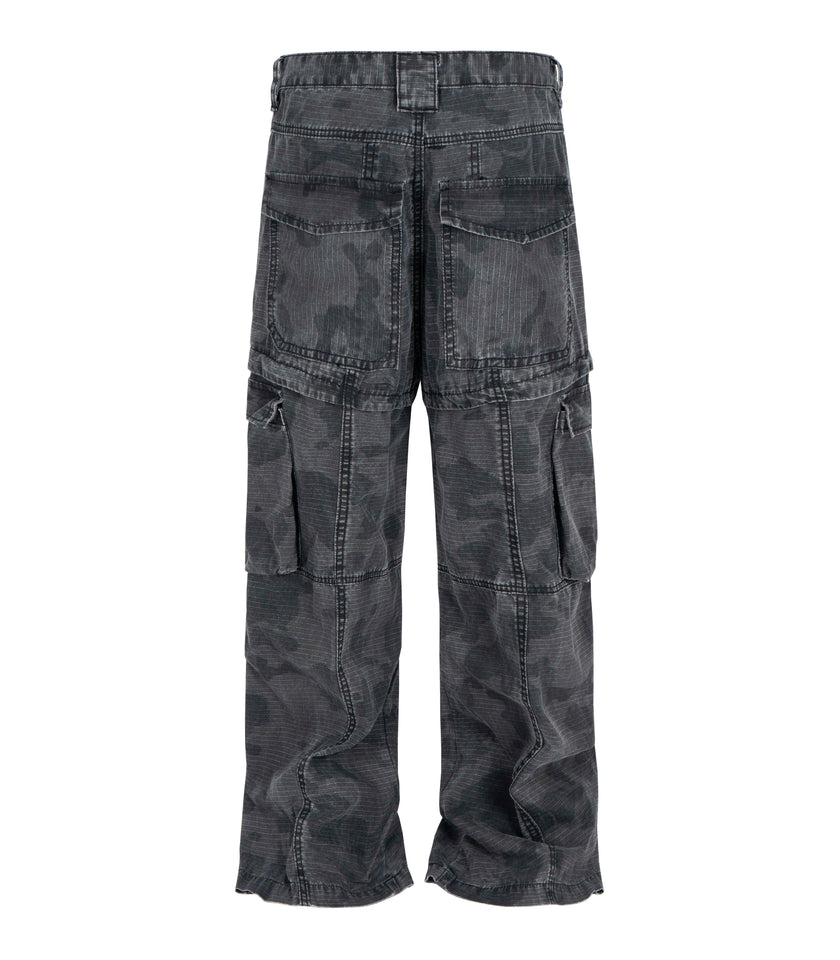 GHOST CAMO CARGO PANTS