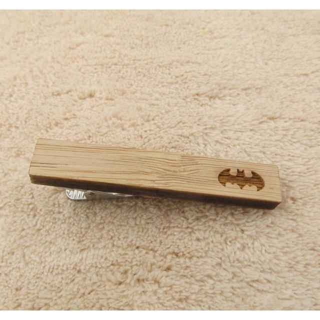 Favorite Animal Collection Wooden Tie Bars/Clips - 7 Styles