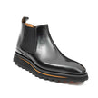 Foil leather Thick-Soled Chelsea Boot 2898 Black