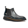 Foil leather Thick-Soled Chelsea Boot 2898 Blue