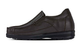 CALTO - G1823 - 3 Inches Taller (Brown) - Lightweight Slip-On Loafer Dress Shoes