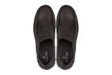 CALTO - G1823 - 3 Inches Taller (Brown) - Lightweight Slip-On Loafer Dress Shoes