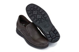 CALTO - G1823 - 3 Inches Taller (Brown) - Lightweight Slip-On Loafer Dress Shoes