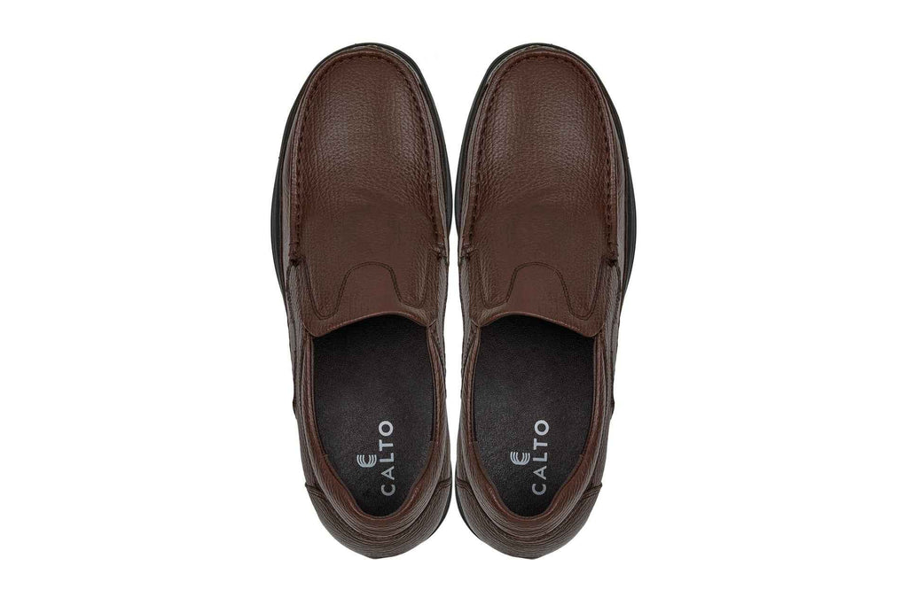 CALTO - G1827 - 3 Inches Taller (Brown) - Lightweight