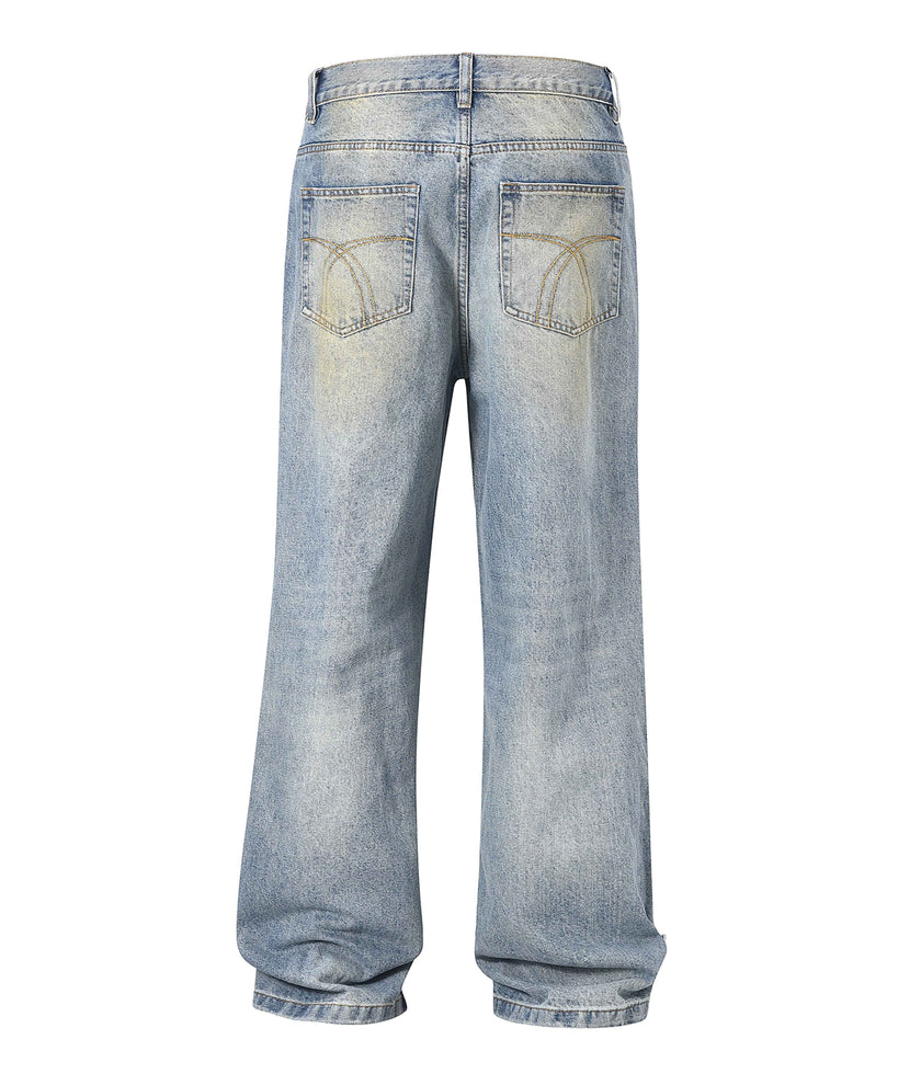 AZUL COLORED GEMSTONE DENIM