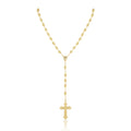 Golden Rosary Lariat