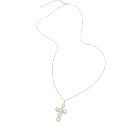 Good News silver necklace