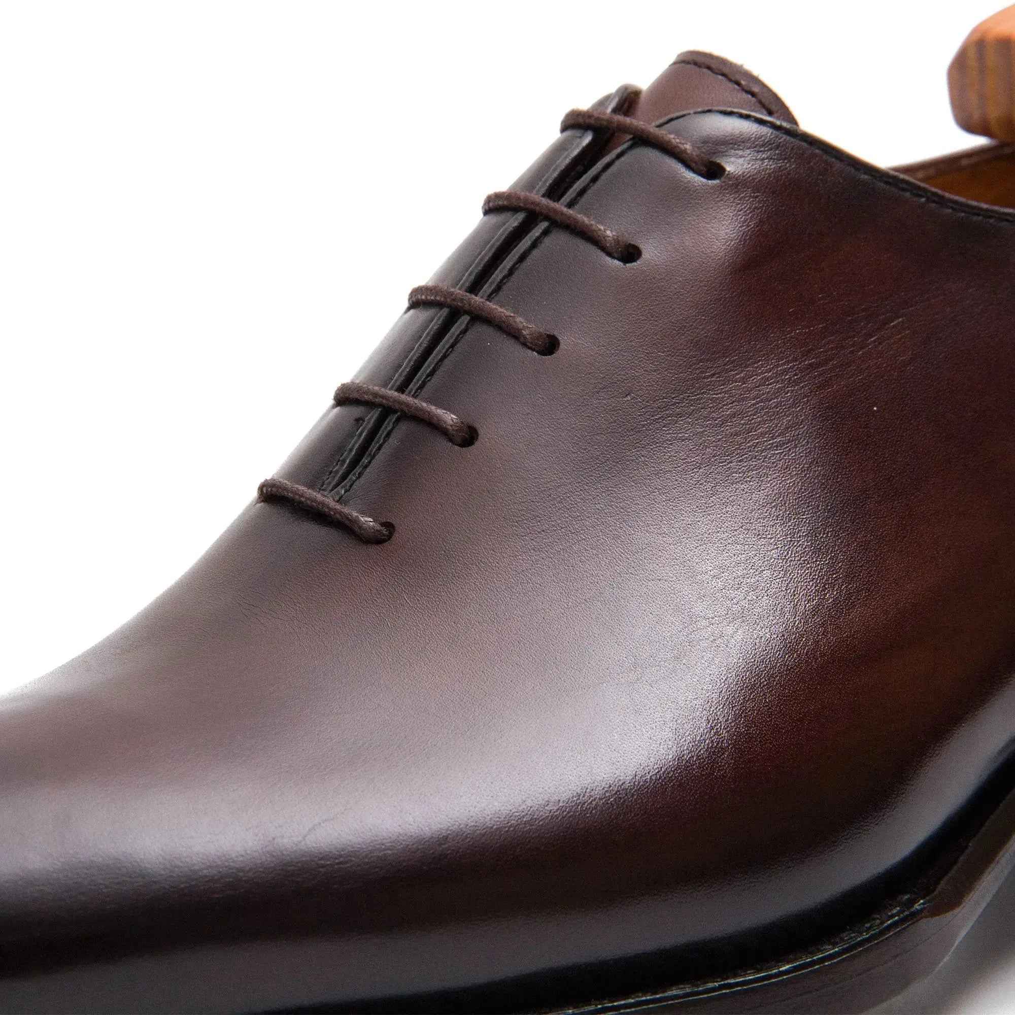 Seamless Goodyear Mens Coffee Oxford Dress Shoes