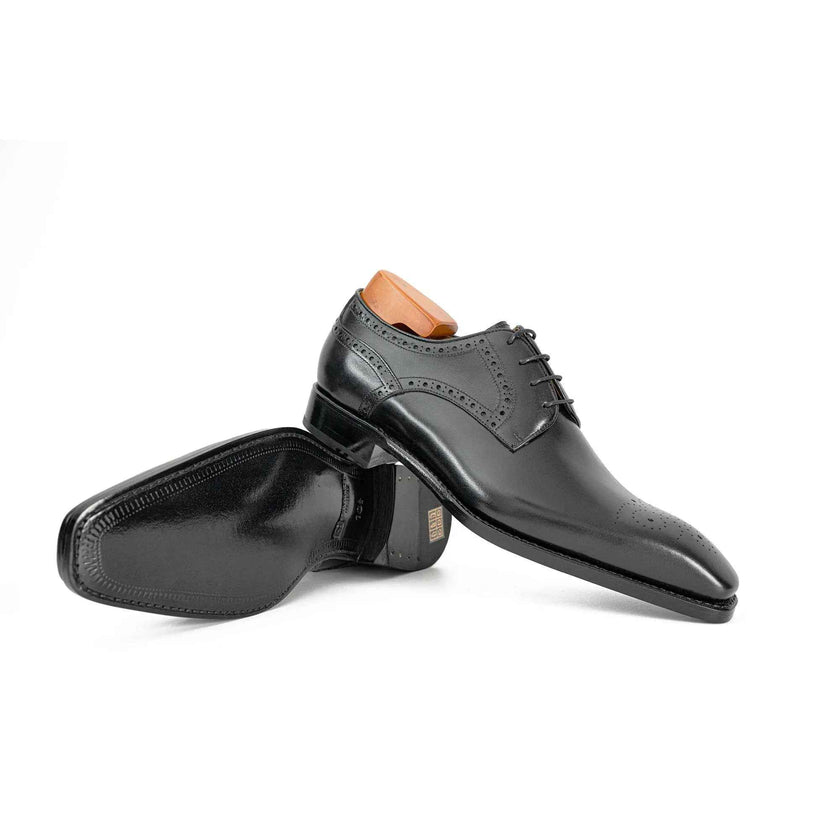 Goodyear Welted Patent Leather Oxford Shoes