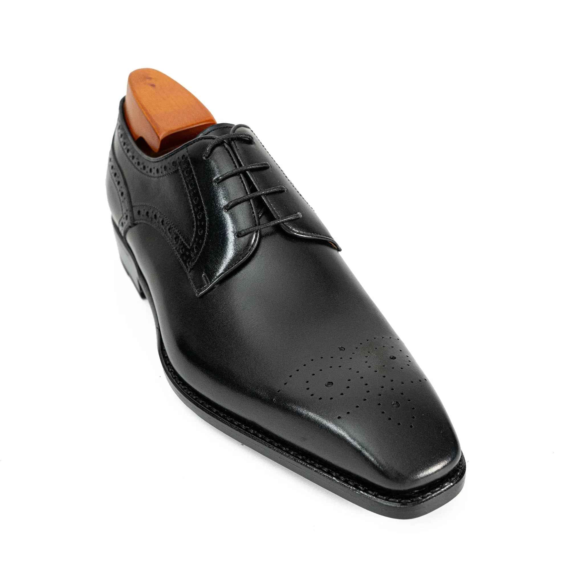 Goodyear Welted Patent Leather Oxford Shoes