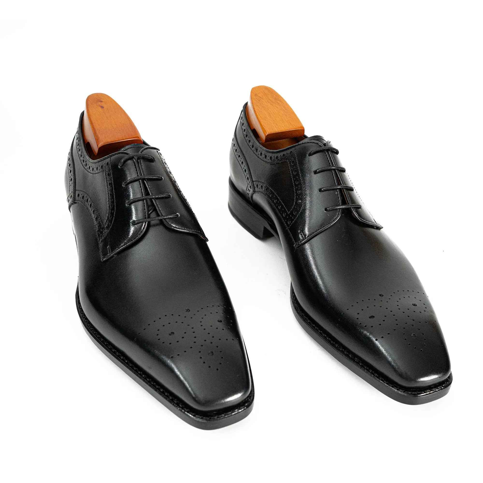 Goodyear Welted Patent Leather Oxford Shoes