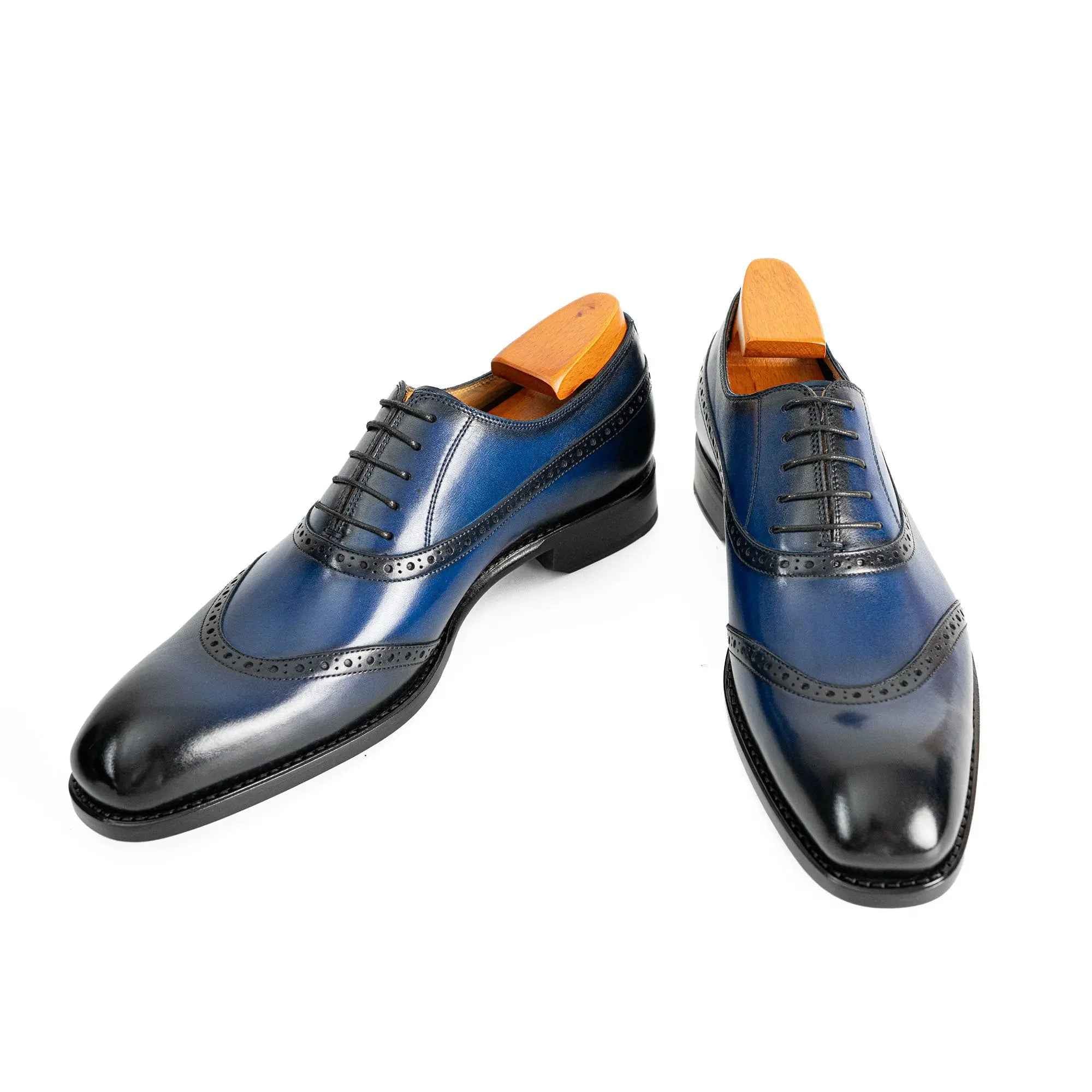 Goodyear blue oxford dress shoes
