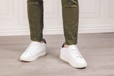CALTO 2.6-Inch Taller White Elevator Sneakers H0833