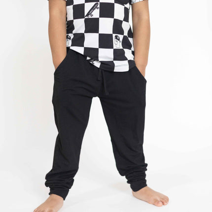 Toddler Black Jogger Pants