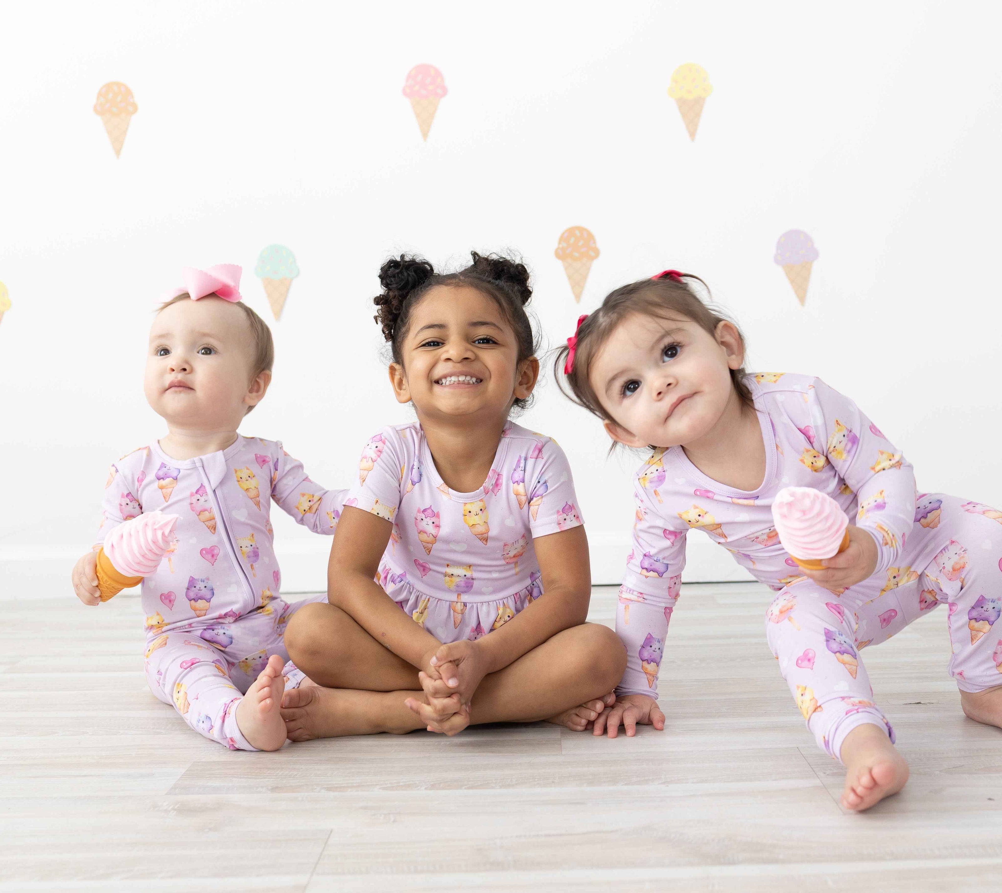 Purrfect Scoops Peplum Set