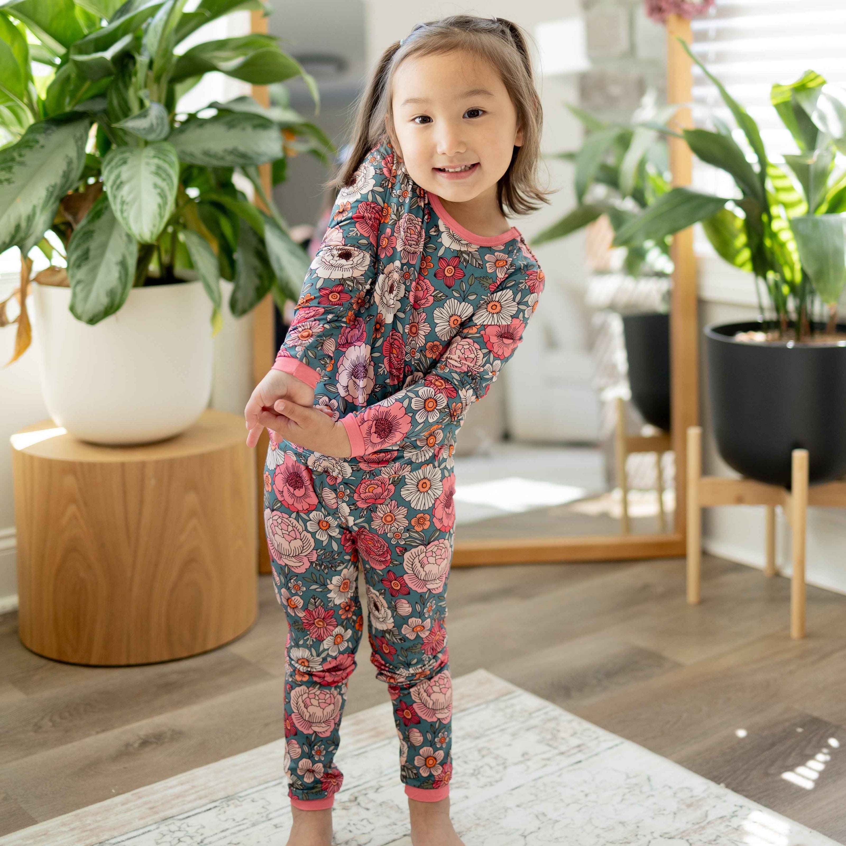 Blooming Grace 2pc Long Sleeve Pajamas