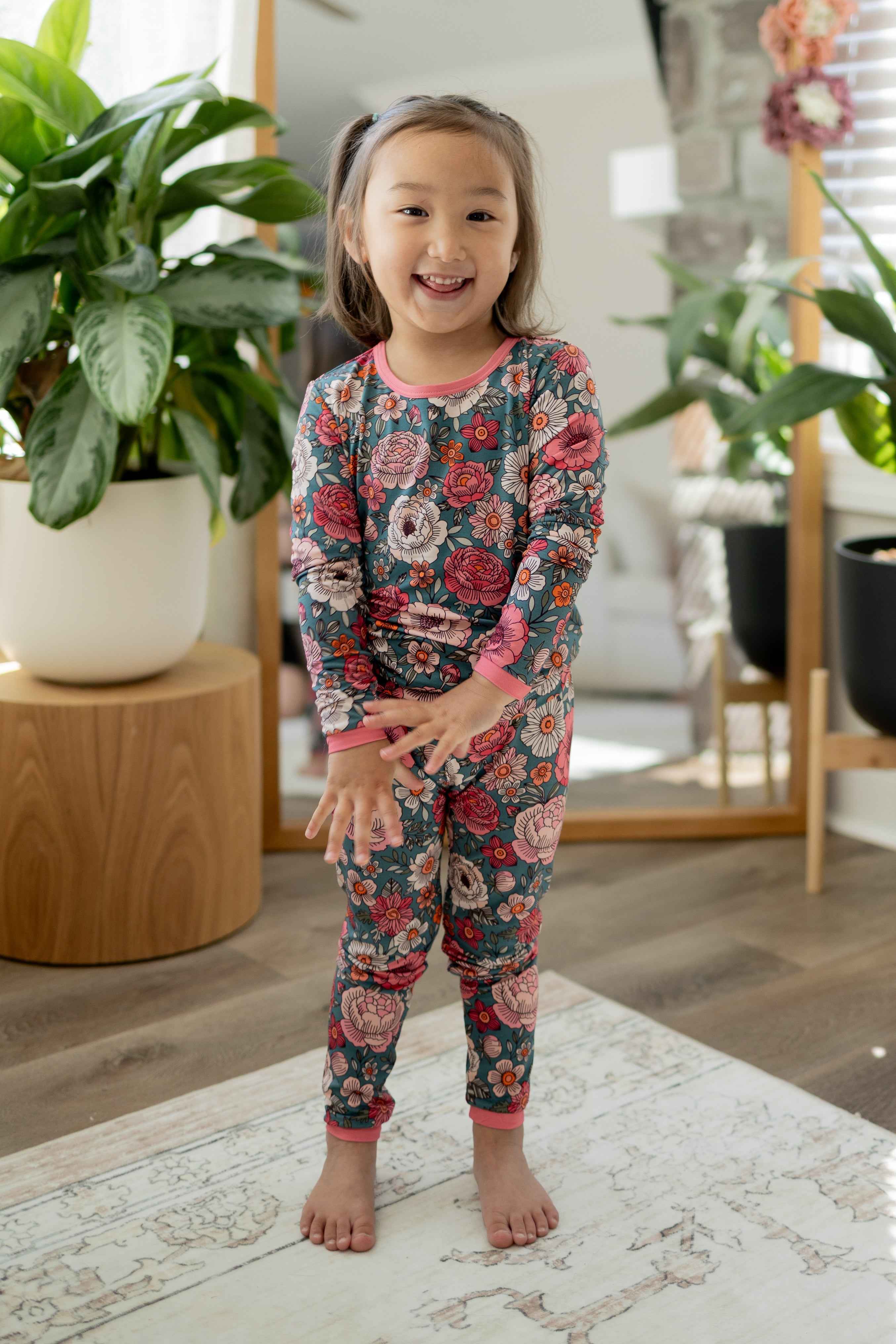 Blooming Grace 2pc Long Sleeve Pajamas